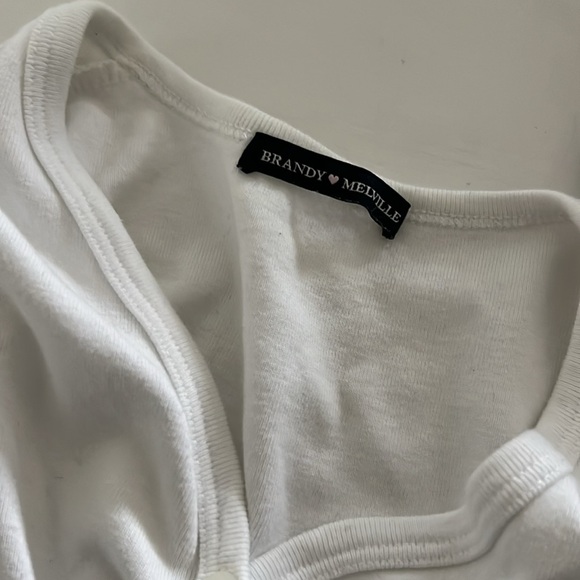 brandy melville button tee - Picture 3 of 3